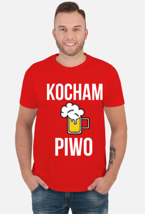 Koszulka kocham piwo