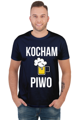 Koszulka kocham piwo