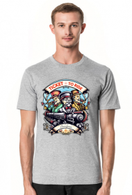 Koszulka Męska TICKET TO RIDE