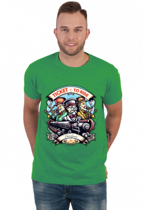 Koszulka Męska TICKET TO RIDE