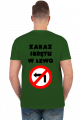 Zakaz skrętu w lewo (koszulka męska) cgt