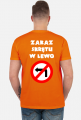 Zakaz skrętu w lewo (koszulka męska) jgt