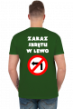 Zakaz skrętu w lewo (koszulka męska) jgt