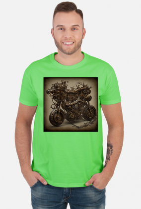 Steampunk moto