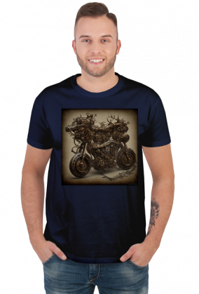 Steampunk moto
