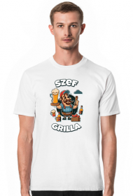 Szef Grilla koszulka grill