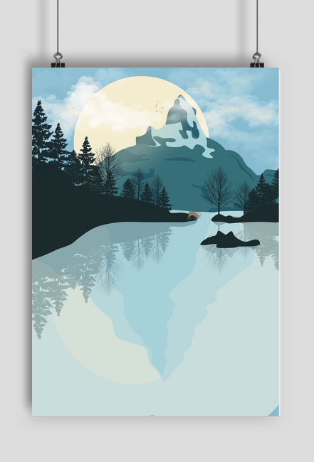 Plakat Mountain 1