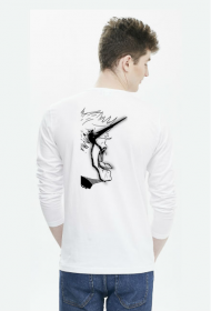 Koszulka z długim rękawem Kaneki 1000-7 White