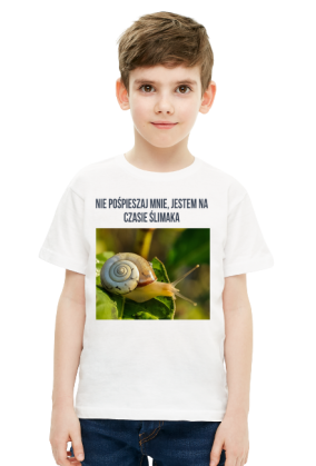 KOSZULKA Z ŚLIMAKIEM