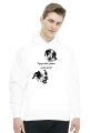 Bluza Kaptur Malkontent Pies Depresant full white