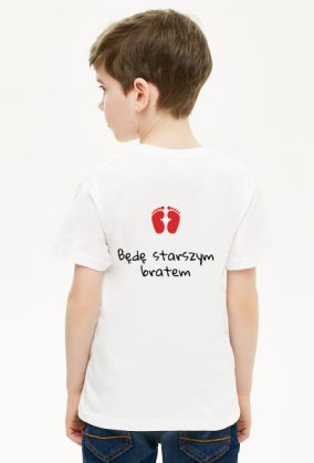 T-shirt Będę starszym bratem