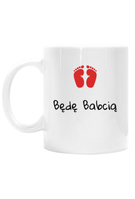 Kubek będę babcią