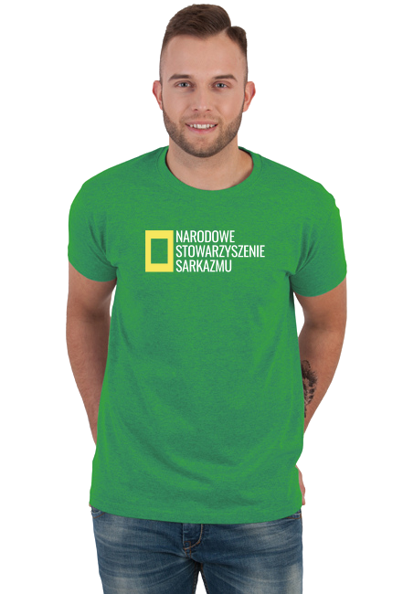 T-shirt narodowe stowarzyszenie sarkazmu