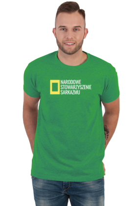 T-shirt narodowe stowarzyszenie sarkazmu