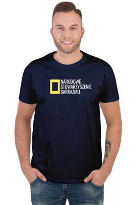 T-shirt narodowe stowarzyszenie sarkazmu