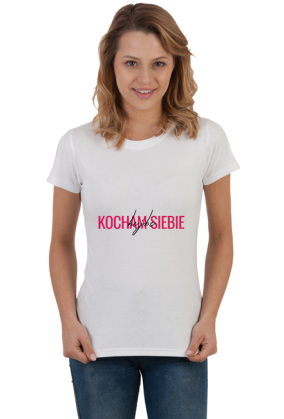 tshirt kocham sibie bejbe