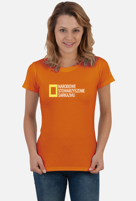 T-shirt narodowe stowarzyszenie sarkazmu