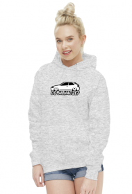 Co ja hacze - Civic (bluza damska kaptur) cg