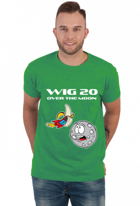 WIG 20 over the moon. Trader. Forex. Giełda. Inwestor. GPW.