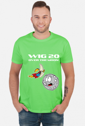 WIG 20 over the moon. Trader. Forex. Giełda. Inwestor. GPW.