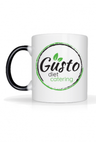 Kubek fana Gusto Diet z czarnym uchem
