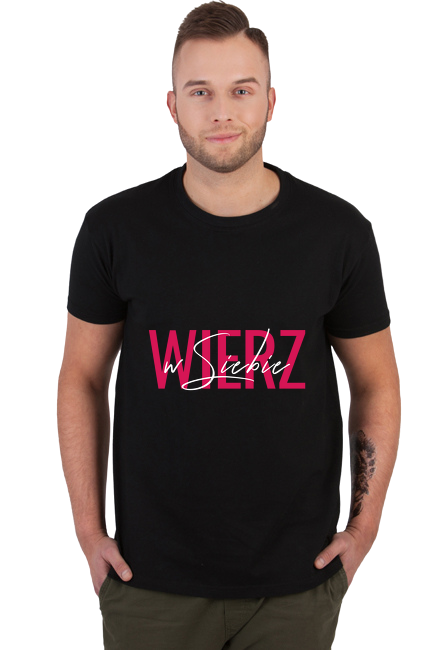 tshirt Wierz w siebie
