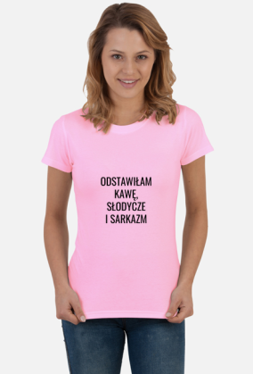 t-shirt odstawiłam sarkazm