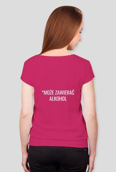 T-shirt Wieczór Panieński: może zawiwrać alkohol