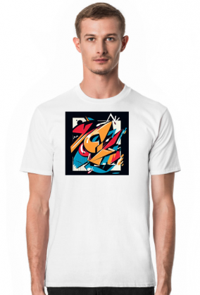 Męska koszulka AI Abstract Pattern 3 (T1-KW1-W1-K15)