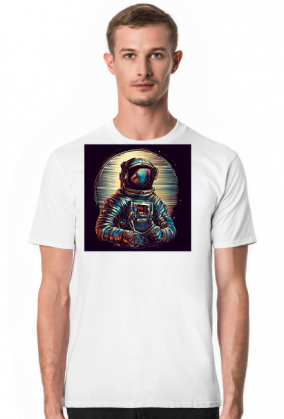 Męska koszulka Astronaut 5 Da Vinci (T1-KW4-W12-K15)