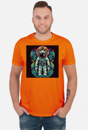 Męska koszulka Astronaut 6 Da Vinci (T1-KW4-W13-K6)