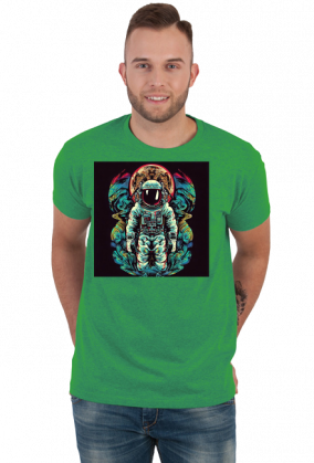 Męska koszulka Astronaut 6 Da Vinci (T1-KW4-W13-K6)