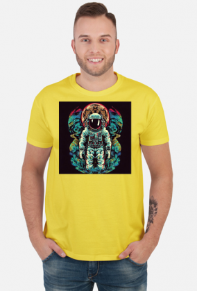 Męska koszulka Astronaut 6 Da Vinci (T1-KW4-W13-K6)