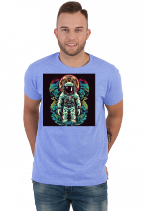 Męska koszulka Astronaut 6 Da Vinci (T1-KW4-W13-K6)