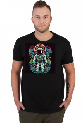 Męska koszulka Astronaut 6 Da Vinci (T1-KW4-W13-K6)