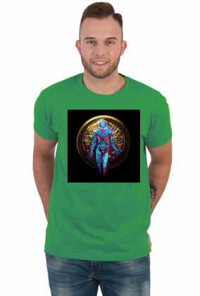 Męska koszulka AI Signature 52 (T1-KW2-W22-K2)