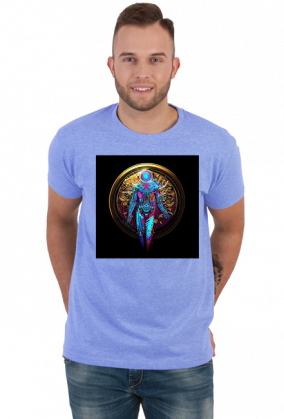 Męska koszulka AI Signature 52 (T1-KW2-W22-K2)