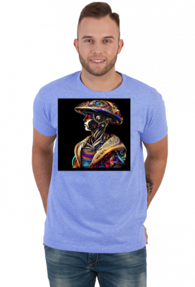 Męska koszulka AI Signature 58 (T1-KW2-W23-K6)