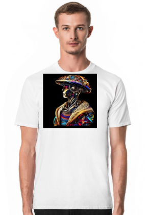 Męska koszulka AI Signature 58 (T1-KW2-W23-K6)