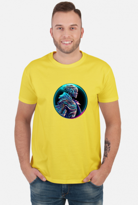 Męska koszulka AI Signature 20 (T1-KW2-W24-K2)