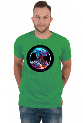 Męska koszulka AI Signature 63 (T1-KW2-W29-K15)