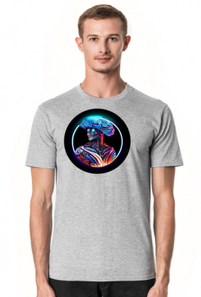 Męska koszulka AI Signature 63 (T1-KW2-W29-K15)