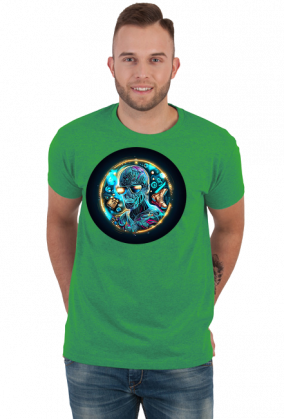 Męska koszulka AI Signature 55 (T1-KW2-W26-K15)