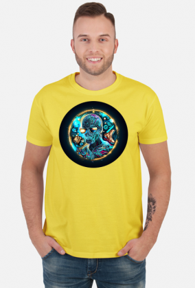 Męska koszulka AI Signature 55 (T1-KW2-W26-K15)