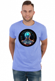 Męska koszulka AI Signature 27 (T1-KW2-W21-K5)