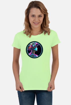 Damska koszulka AI Signature 64 (T2-KW2-W30-K9)