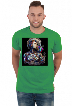 Męska koszulka AI Signature 67 (T1-KW2-W31-K4)