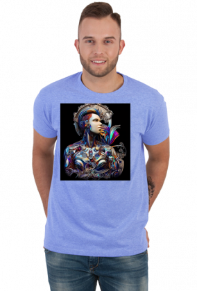 Męska koszulka AI Signature 67 (T1-KW2-W31-K4)