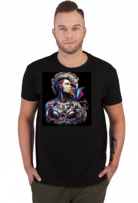 Męska koszulka AI Signature 67 (T1-KW2-W31-K4)