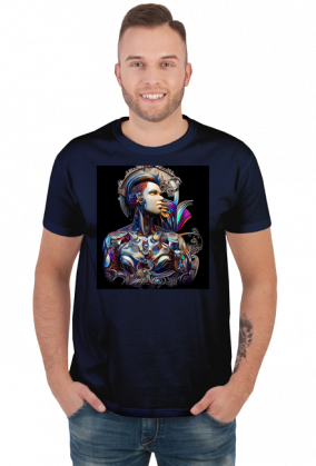 Męska koszulka AI Signature 67 (T1-KW2-W31-K4)